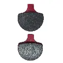 Balatas Cerámicas FA094 Harley Davidson Sportster Dyna 87-99 FXD FXST FLST FX FLT FLHR FXSTS FLSTSC FLTSB Delantera