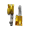 Posapies Traseros Yamaha BWS 125 Aluminio Amarillo