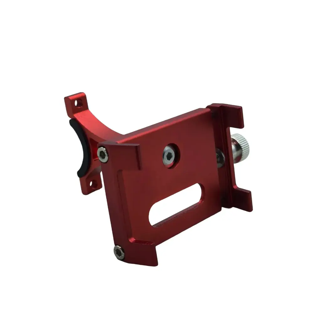 Porta Celular Aluminio Universal Rojo