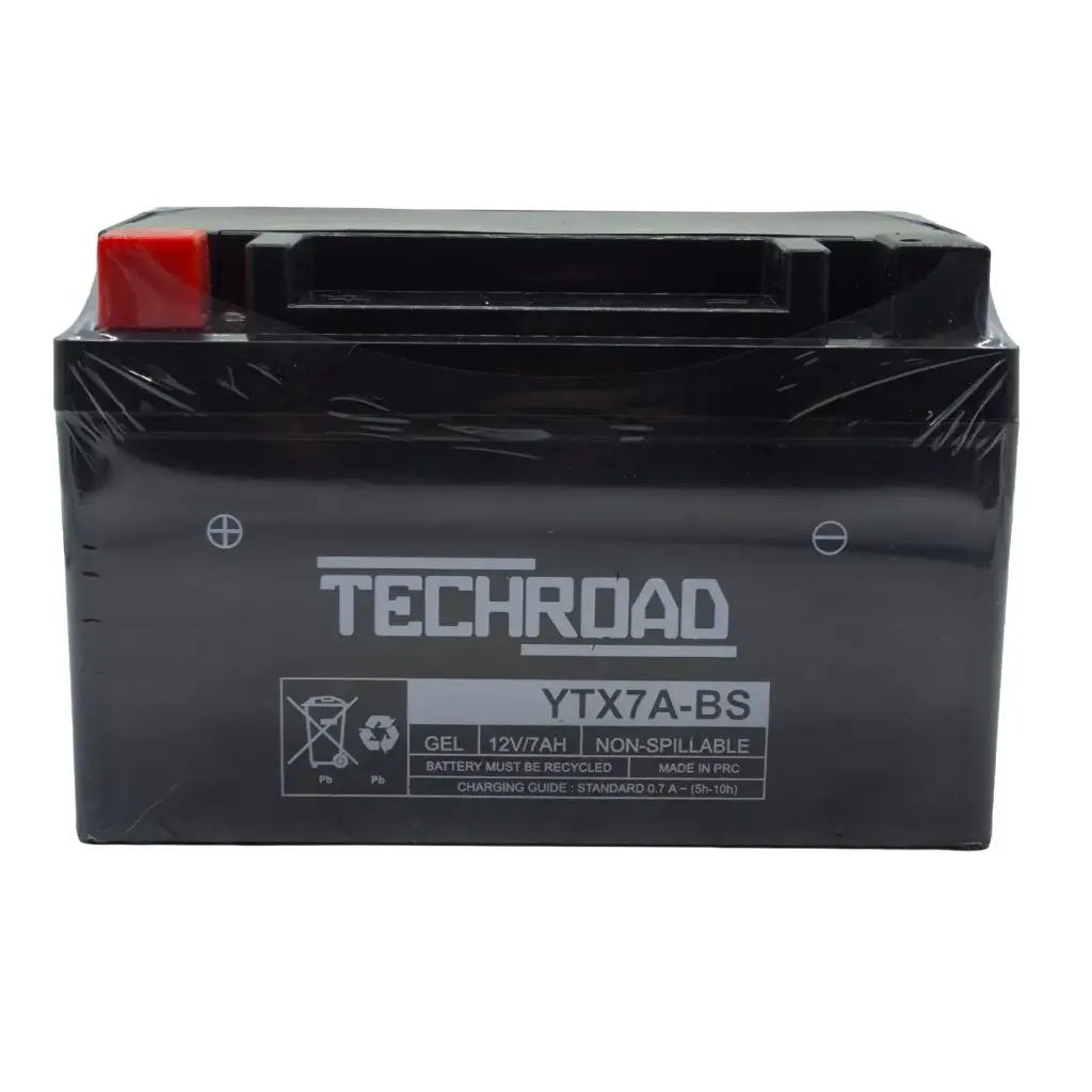 Batería TechRoad YTX7A-BS AGM Sellada