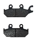 Balatas FA642 Can Am Commander Maverick 14-15 Yamaha YXC YXM YXE Viking Wolverine Delantera Izquierda 