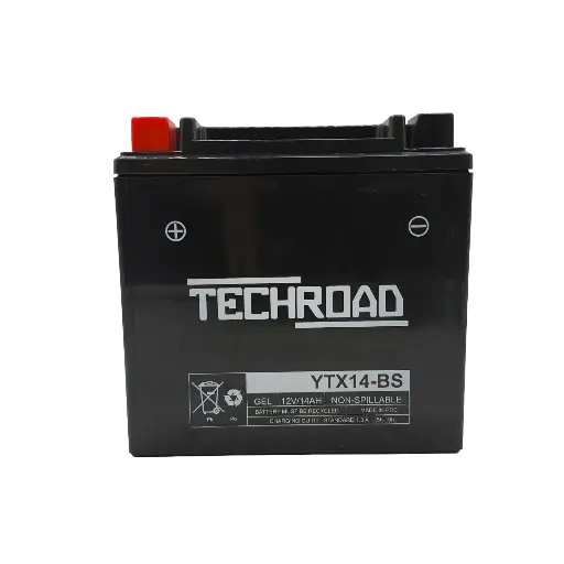 [BT-TT-X14] Batería TechRoad YTX14-BS