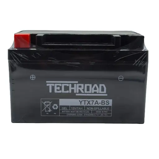 [BT-TT-X7A] Batería TechRoad YTX7A-BS AGM Sellada