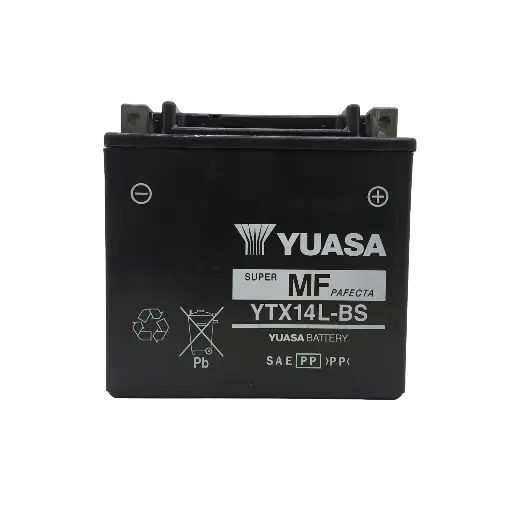[BT-YT-X14L] Batería Yuasa YTX14L-BS Polo Invertido