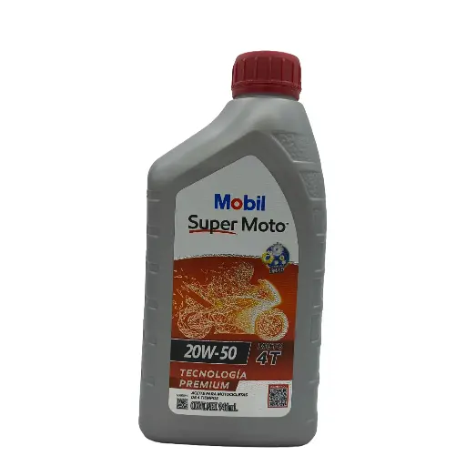 [AA-MB-2w5] Aceite Mobil Super Moto 20w50 Mineral