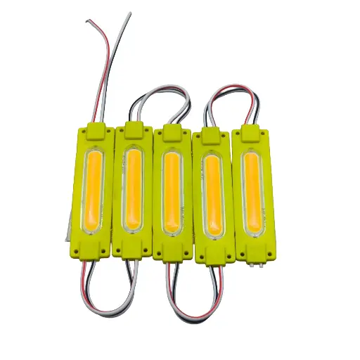 [ZL-LE-002] Modulo Led Cob 12v Ambar Superbrillante